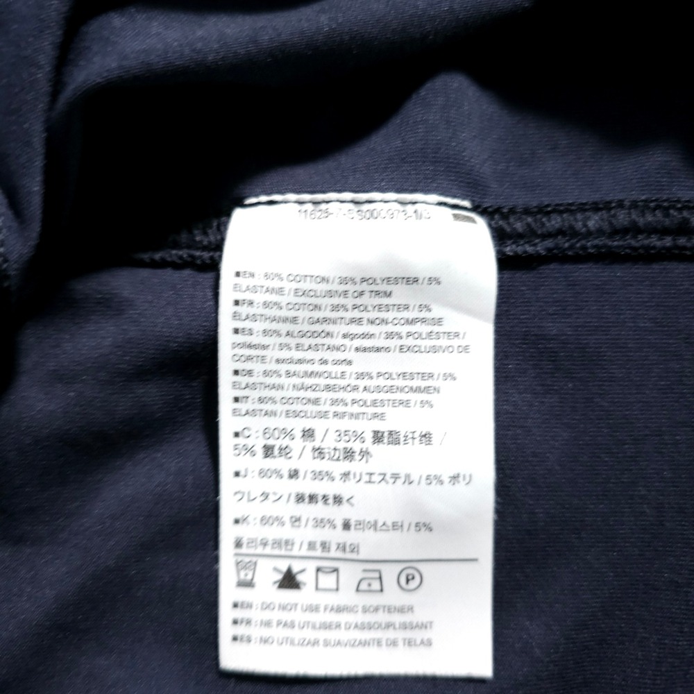 Arcteryx Captive SS Polo Mens Medium Navy Blue Short Sleeve Performance Shirt - Picture 3 of 7